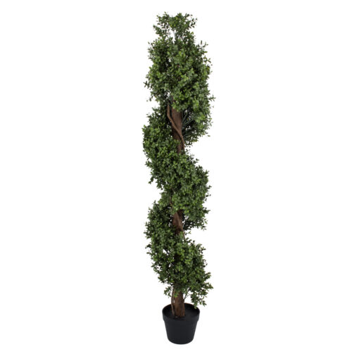 GloboStar® GloboStar® Artificial Garden BUXUS SPIRAL 20401 Τεχνητό Διακοσμητικό Φυτό Σπιράλ Πυξός Υ150cm