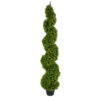 GloboStar® GloboStar® Artificial Garden BUXUS SPIRAL 20402 Τεχνητό Διακοσμητικό Φυτό Σπιράλ Πυξός Υ150cm