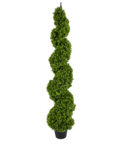 GloboStar® GloboStar® Artificial Garden BUXUS SPIRAL 20402 Τεχνητό Διακοσμητικό Φυτό Σπιράλ Πυξός Υ150cm
