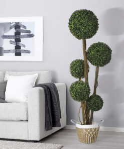 GloboStar® Artificial Garden BUXUS 20403 Τεχνητό Διακοσμητικό Φυτό Πυξός Υ150cm 15 20403 20335