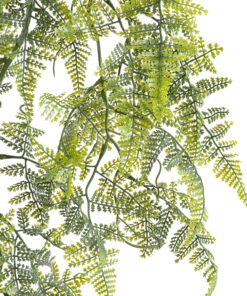 Alternative view of GloboStar® Artificial Garden FERN HANGING BRANCH 20410 Τεχνητό Διακοσμητικό Κρεμαστό Φυτό Φτέρη Υ89cm