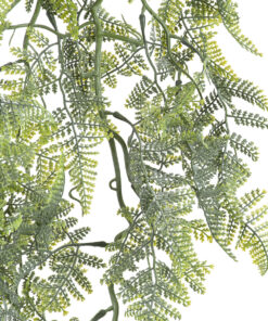 Alternative view of GloboStar® Artificial Garden FERN HANGING BRANCH 20413 Τεχνητό Διακοσμητικό Κρεμαστό Φυτό Φτέρη Υ89cm