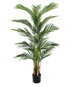 GloboStar® GloboStar® Artificial Garden ARECA PALM TREE 20419 - Τεχνητό Διακοσμητικό Φυτό Φοινικόδεντρο Αρέκα Υ150cm