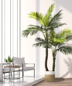 GloboStar® Artificial Garden ARECA PALM TREE 20421 - Τεχνητό Διακοσμητικό Φυτό Φοινικόδεντρο Αρέκα Υ260cm 15 20421 20201