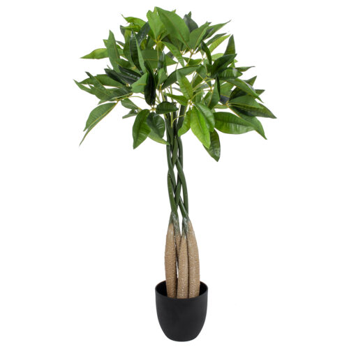 GloboStar® GloboStar® Artificial Garden PACHIRA GLABRA 20427 Τεχνητό Διακοσμητικό Φυτό Παχίρα της Τύχης Υ90cm