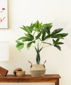 GloboStar® Artificial Garden PACHIRA GLABRA 20428 Τεχνητό Διακοσμητικό Φυτό Παχίρα της Τύχης Υ50cm 13 20428 20315