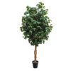 GloboStar® GloboStar® Artificial Garden FICUS BENJAMINA TREE 20431 Τεχνητό Διακοσμητικό Φυτό Φίκος Μπενζαμίνη Υ210cm