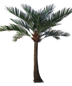 GloboStar® GloboStar® Artificial Garden COCONUT PALM TREE 20442 Τεχνητό Διακοσμητικό Φοινικόδεντρο Κοκοφοίνικας Εξωτερικού Χώρου IP68 UV Certified Protection Υ400cm