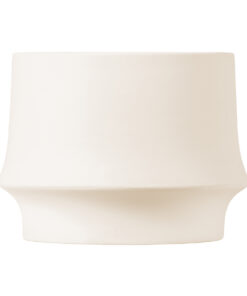 GloboStar® Artificial Garden VENICE 20448 Πήλινο Κεραμικό Κασπώ Γλάστρα - Flower Pot Μπεζ Φ17cm x Υ15cm 13 20448 4