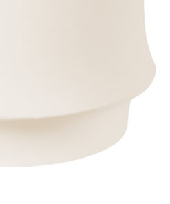 GloboStar® Artificial Garden VENICE 20448 Πήλινο Κεραμικό Κασπώ Γλάστρα - Flower Pot Μπεζ Φ17cm x Υ15cm 15 20448 6