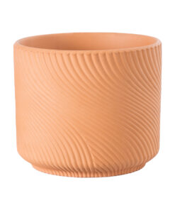 GloboStar® Artificial Garden ASTYPALAIA 20451 Πήλινο Κεραμικό Κασπώ Γλάστρα - Flower Pot Κεραμιδί Φ18cm x Υ16cm 18 20451 06