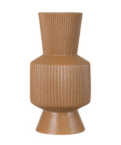 GloboStar® Artificial Garden AMALFI 20469 Πήλινο Κεραμικό Κασπώ Γλάστρα - Flower Pot Κεραμιδί Φ7.5cm x Υ20cm 12 20469 4