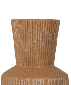 GloboStar® Artificial Garden AMALFI 20469 Πήλινο Κεραμικό Κασπώ Γλάστρα - Flower Pot Κεραμιδί Φ7.5cm x Υ20cm 13 20469 5