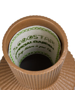 GloboStar® Artificial Garden AMALFI 20469 Πήλινο Κεραμικό Κασπώ Γλάστρα - Flower Pot Κεραμιδί Φ7.5cm x Υ20cm 15 20469 7