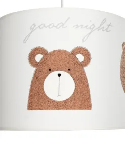 GLOBOSTAR® BEAR 204-0018 Παιδικό Κρεμαστό Φωτιστικό Οροφής με Ντουί 1 x E27 AC 220-240V IP20 - Πολύχρωμο - Μ28 x Π28 x Υ24cm 18 204 0018 7