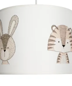 GLOBOSTAR® BEAR 204-0018 Παιδικό Κρεμαστό Φωτιστικό Οροφής με Ντουί 1 x E27 AC 220-240V IP20 - Πολύχρωμο - Μ28 x Π28 x Υ24cm 20 204 0018 9