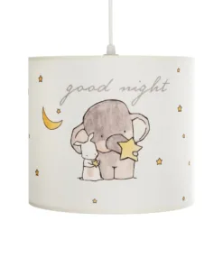 GLOBOSTAR® ELEPHANT 204-0020 Παιδικό Κρεμαστό Φωτιστικό Οροφής με Ντουί 1 x E27 AC 220-240V IP20 - Πολύχρωμο - Μ24 x Π24 x Υ23cm 14 204 0020 4