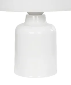 GloboStar® OWL 204-0024 Παιδικό Eπιτραπέζιο Φωτιστικό Πορτατίφ Μονόφωτο 1 x E27 IP20 Πολύχρωμο Ύφασμα με Λευκό Πλαστικό - Μ24 x Π24 x Υ32cm 18 204 0024 9