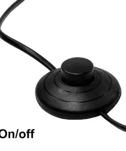 GloboStar® FLY 204-0127 Μοντέρνο Eπιδαπέδιο Φωτιστικό Μονόφωτο 1 x E27 IP20 Μαύρο & Χρυσό Μέταλλο με Μπεζ Ύφασμα - Μ38 x Π38 x Υ155cm 9 204 0127 4