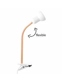 GloboStar® TAVOLO 204-0151 Παιδικό Eπιτραπέζιο Φωτιστικό Μονόφωτο 1 x E14 IP20 Πορτοκαλί & Λευκό - Μ11 x Π9 x Υ35cm 7 204 0151 3