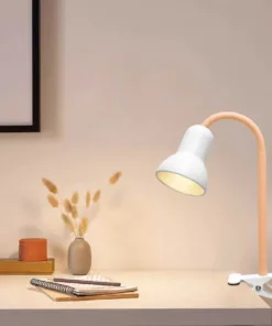 GloboStar® TAVOLO 204-0151 Παιδικό Eπιτραπέζιο Φωτιστικό Μονόφωτο 1 x E14 IP20 Πορτοκαλί & Λευκό - Μ11 x Π9 x Υ35cm 8 204 0151 4