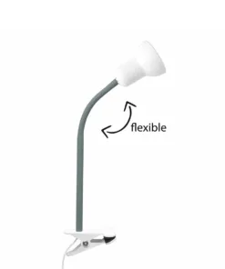 GloboStar® TAVOLO 204-0152 Παιδικό Eπιτραπέζιο Φωτιστικό Μονόφωτο 1 x E14 IP20 Πράσινο & Λευκό - Μ11 x Π9 x Υ35cm 7 204 0152 3