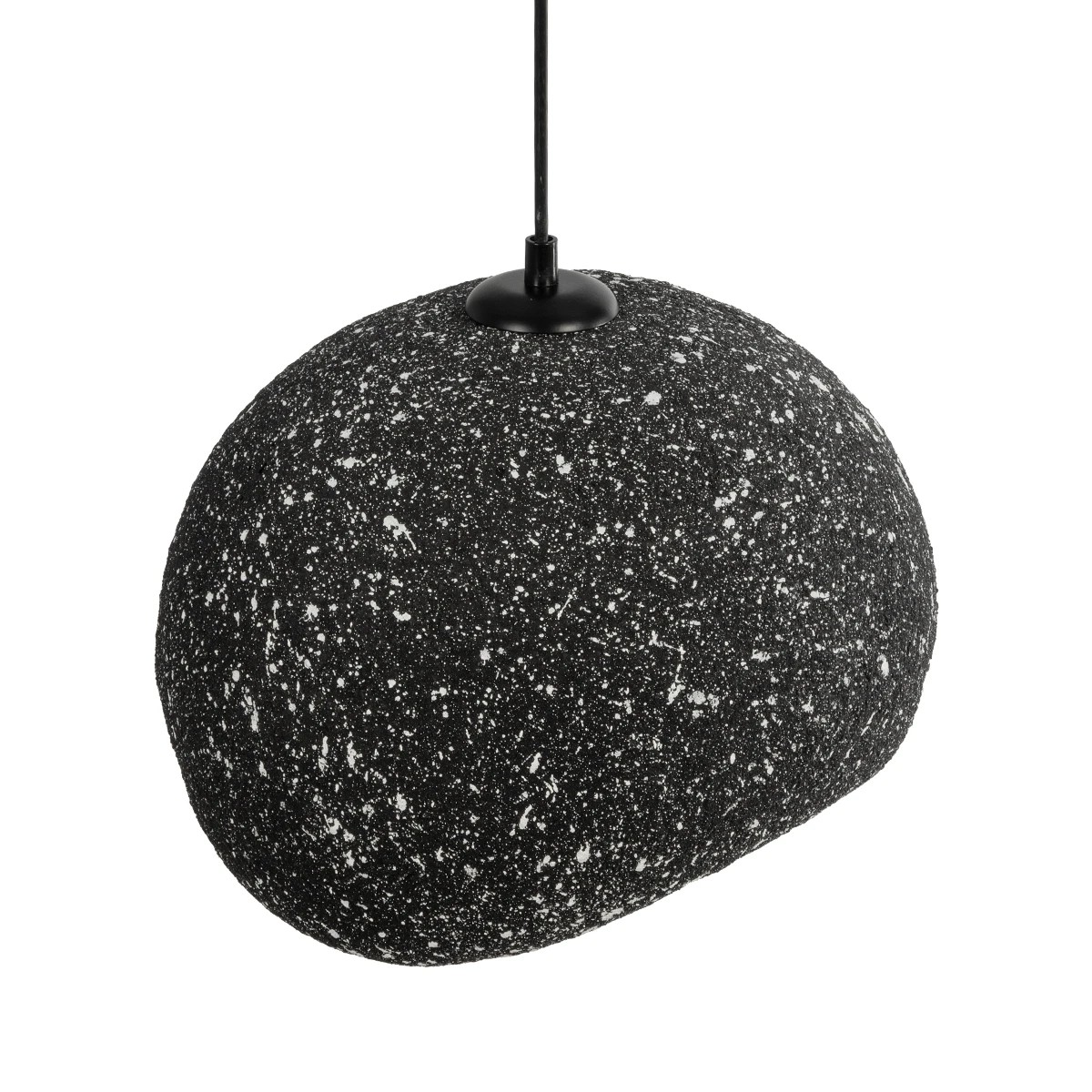 GloboStar® STONE 204-0194 Μοντέρνο Κρεμαστό Φωτιστικό Καμπάνα Μονόφωτο 1 x E27 IP20 Μαύρο Με Λευκό Πολυστερίνη με Ρητίνη - Μ35 x Π31 x Υ26cm 7 GloboStar® STONE 204-0194 Μοντέρνο Κρεμαστό Φωτιστικό Καμπάνα Μονόφωτο 1 x E27 IP20 Μαύρο Με Λευκό Πολυστερίνη με Ρητίνη - Μ35 x Π31 x Υ26cm - Image 6