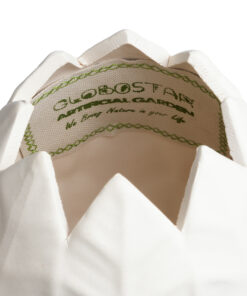 GloboStar® Artificial Garden FLORES 20511 Διακοσμητικό Κεραμικό Κασπώ Γλάστρα - Flower Pot Λευκό Φ15 x Υ16cm 11 20511 5