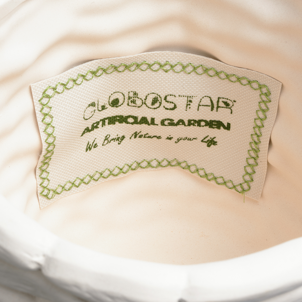 GloboStar® Artificial Garden UBUD 20512 Διακοσμητικό Κεραμικό Κασπώ Γλάστρα - Flower Pot Λευκό Φ15.5 x Υ15cm 8 GloboStar® Artificial Garden UBUD 20512 Διακοσμητικό Κεραμικό Κασπώ Γλάστρα - Flower Pot Λευκό Φ15.5 x Υ15cm - Image 6