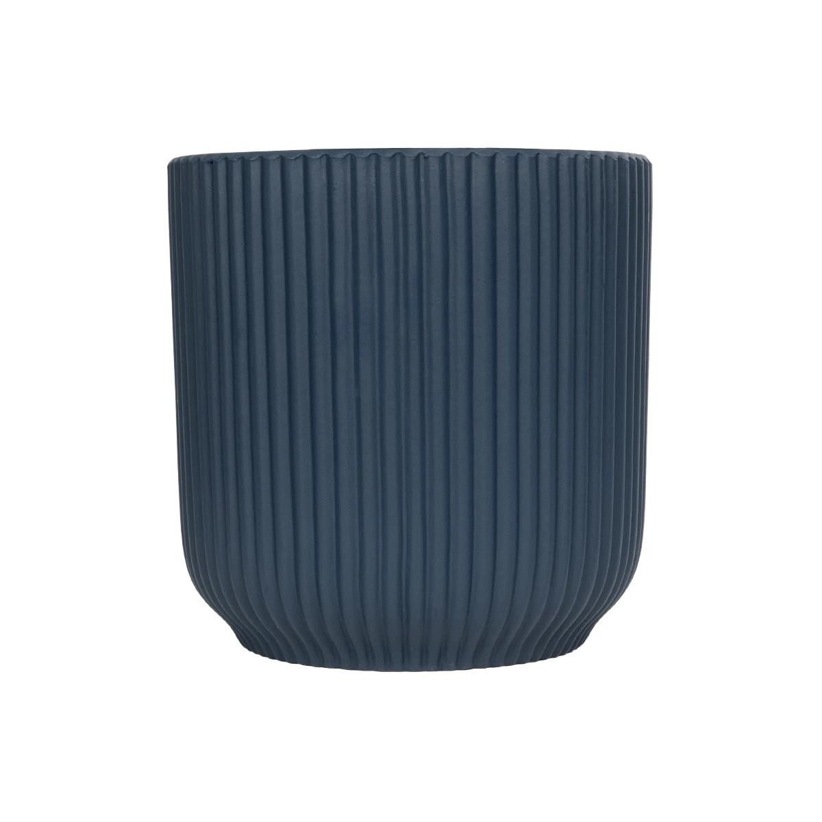 GloboStar® Artificial Garden ULUWATU 20520 Διακοσμητική Κεραμική Γλάστρα Μπλέ Π17 x M17 x Υ17 4 GloboStar® Artificial Garden ULUWATU 20520 Διακοσμητική Κεραμική Γλάστρα Μπλέ Π17 x M17 x Υ17 - Image 3