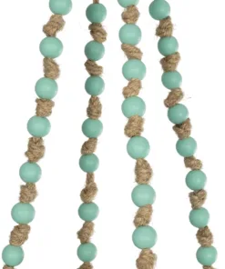 GloboStar® Artificial Garden PUEBLO 20532 Διακοσμητική Κεραμική Γλάστρα Λευκή με Μακραμέ Μ13 x Π13 x Υ12 cm 12 20532 6