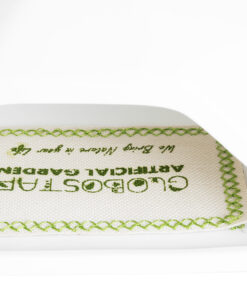 GloboStar® Artificial Garden LOUVRE 20534 Διακοσμητικό Κεραμικό Κασπώ Γλάστρα - Flower Pot Λευκό με Χρυσό Μ20 x Π10.5 x Υ30cm 23 20534 11