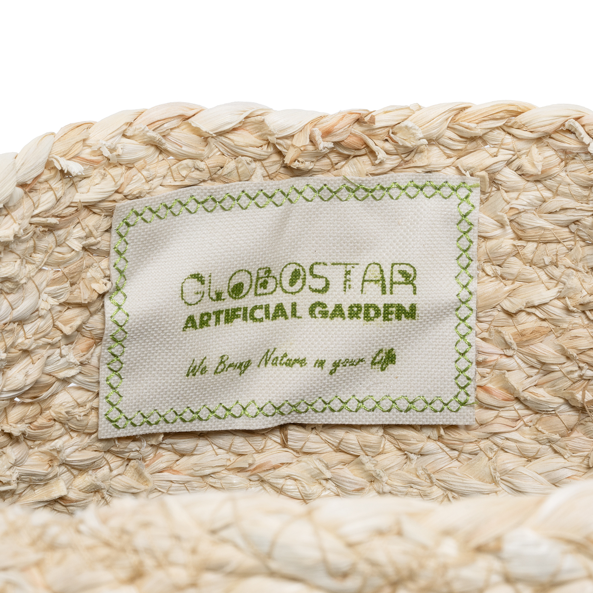 GloboStar® Artificial Garden CAROLINA 20579 Διακοσμητικό Πλεκτό Κασπώ Γλάστρα - Flower Pot Μπεζ με Καφέ και Λευκό Φ27 x Υ26cm 8 GloboStar® Artificial Garden CAROLINA 20579 Διακοσμητικό Πλεκτό Κασπώ Γλάστρα - Flower Pot Μπεζ με Καφέ και Λευκό Φ27 x Υ26cm - Image 6