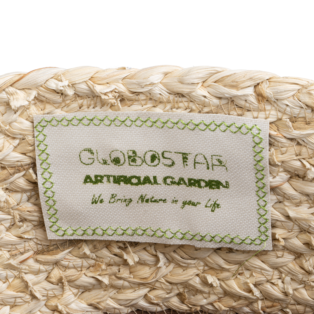 GloboStar® Artificial Garden CAROLINA 20580 Διακοσμητικό Πλεκτό Κασπώ Γλάστρα - Flower Pot Μπεζ με Καφέ και Λευκό Φ33 x Υ28cm 8 GloboStar® Artificial Garden CAROLINA 20580 Διακοσμητικό Πλεκτό Κασπώ Γλάστρα - Flower Pot Μπεζ με Καφέ και Λευκό Φ33 x Υ28cm - Image 6