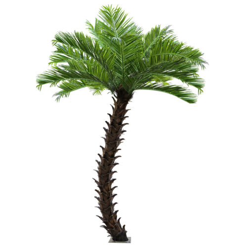 GloboStar® GloboStar® Artificial Garden PHOENIX ROEBELENII PALM TREE 20596 Τεχνητό Διακοσμητικό Φυτό Φοινικόδεντρο Ρομπελίνι Εξωτερικού Χώρου IP68 UV Certified Protection Υ500cm