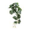 GloboStar® GloboStar® Artificial Garden HANGING ALOCASIA 20601 Τεχνητό Διακοσμητικό Κρεμαστό Φυτό Αλοκάσια Μ28 x Π27 x Υ50cm