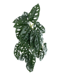 GloboStar® GloboStar® Artificial Garden MONSTERA HANGING PLANT 20608 - Τεχνητό Διακοσμητικό Κρεμαστό Φυτό Μονστέρα Υ45cm