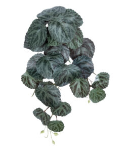 GloboStar® GloboStar® Artificial Garden BEGONIA HANGING PLANT 20610 Τεχνητό Διακοσμητικό Κρεμαστό Φυτό Βιγόνια Υ45cm