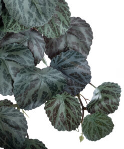 Alternative view of GloboStar® Artificial Garden BEGONIA HANGING PLANT 20610 Τεχνητό Διακοσμητικό Κρεμαστό Φυτό Βιγόνια Υ45cm