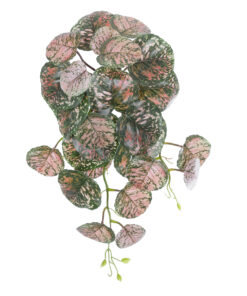 GloboStar® GloboStar® Artificial Garden POLKA HANGING PLANT 20612 Τεχνητό Διακοσμητικό Κρεμαστό Φυτό Πόλκα Υ45cm