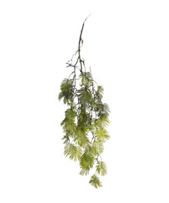 GloboStar® GloboStar® Artificial Garden HANGING FERN 20614 Τεχνητό Διακοσμητικό Κρεμαστό Φυτό Φτέρη Μ30 x Π10 x Υ90cm