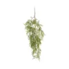 GloboStar® GloboStar® Artificial Garden HANGING FERN 20620 Τεχνητό Διακοσμητικό Κρεμαστό Φυτό Φτέρης Μ32 x Π14 x Υ96cm