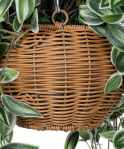 GloboStar® Artificial Garden GOLDEN BELL WILLOW HANGING PLANT 20627 Τεχνητό Κρεμαστό Διακοσμητικό Φυτό Ιτίας Y80cm 13 20627 6