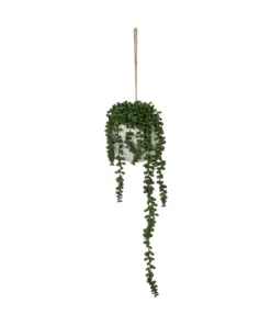 GloboStar® GloboStar® Artificial Garden HANGING LOVER'S TEARS 20628 - Τεχνητό Κρεμαστό Διακοσμητικό Φυτό Lover's Tears Μ16 x Π16 x Y50cm