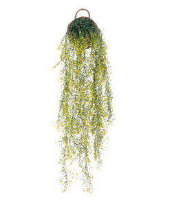 GloboStar® GloboStar® Artificial Garden GOLDEN BELL WILLOW 4 HANGING PLANT 20632 Κρεμαστό Τεχνητό Διακοσμητικό Φυτό Ιτίας  Y110cm