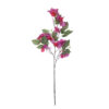 GloboStar® GloboStar® Artificial Garden BOUGAUVILLEA BRANCH 20644 Τεχνητό Διακοσμητικό Κλαδί Μπουκανβίλιας Φουξ Y80cm