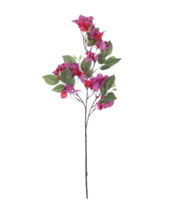 GloboStar® GloboStar® Artificial Garden BOUGAUVILLEA BRANCH 20644 Τεχνητό Διακοσμητικό Κλαδί Μπουκανβίλιας Φουξ Y80cm