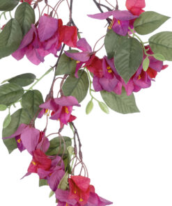 Alternative view of GloboStar® Artificial Garden BOUGAUVILLEA BRANCH 20644 Τεχνητό Διακοσμητικό Κλαδί Μπουκανβίλιας Φουξ Y80cm