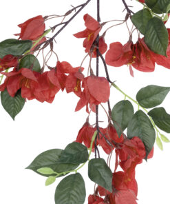 Alternative view of GloboStar® Artificial Garden BOUGAUVILLEA BRANCH 20645 Τεχνητό Διακοσμητικό Κλαδί Μπουκανβίλιας Κόκκινο Κεραμιδί Y80cm
