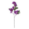 GloboStar® GloboStar® Artificial Garden BOUGAUVILLEA BRANCH 20646 Τεχνητό Διακοσμητικό Κλαδί Μπουκανβίλιας Μωβ Y80cm
